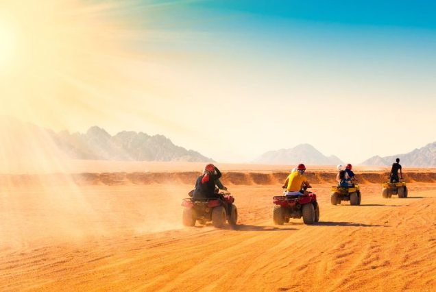 Sunset Desert Safari Trip by Quad Bike