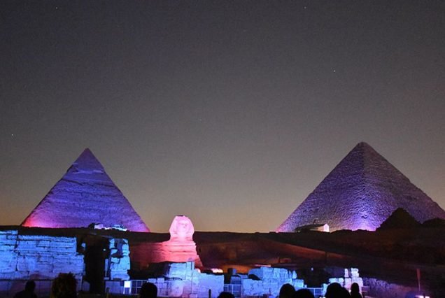 Sound and Light Show at the Pyramids